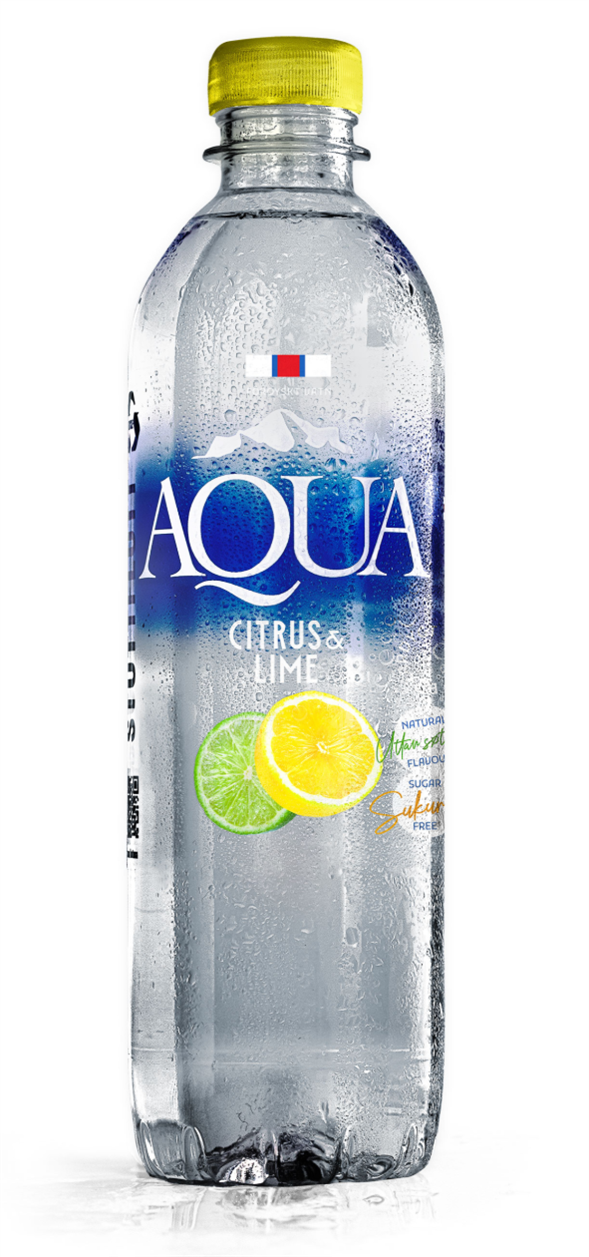 Aqua Citrus/Lime 0,5 L.